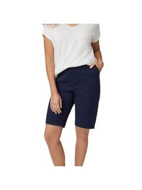 * Escada Navy Bermuda Shorts Size 40